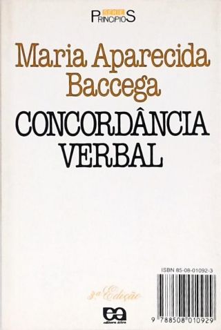 Concordância Verbal