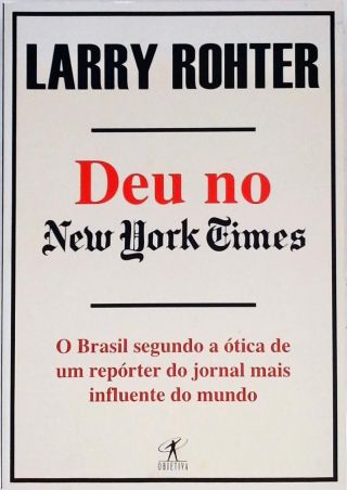 Deu no New York Times