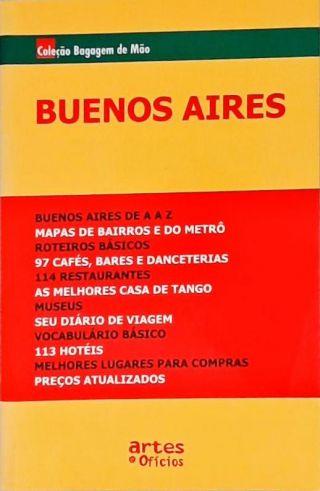 Bagagem De Mão - Buenos Aires De A A Z 