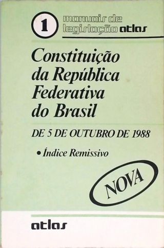 Cosntituição da República Federativa do Brasil