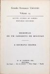 Memória de um Sargento de Milícias - A Escrava Isaura