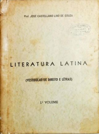 Literatura Latina - I Volume