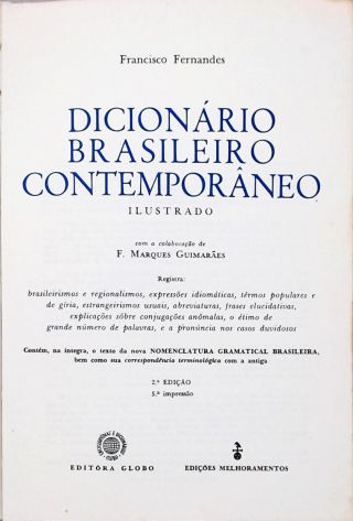 Dicionário Brasileiro Contemporâneo Ilustrado