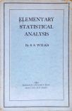 Elementary Statistical Analysis