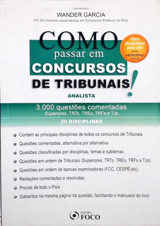 Como Passar em Concursos de Tribunais