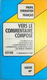 Verbs le commentaire compose