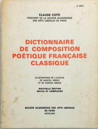 Dictionnaire de Composition Poetique Française Classique