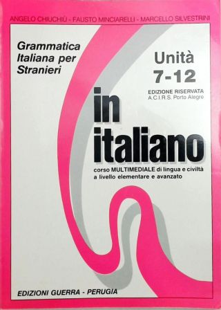 In Italiano - Unita 7-12