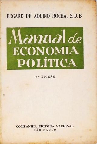 Manual de Economia Política
