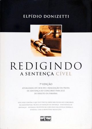 Redigindo A Sentença Cível