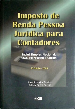 Imposto de Renda Pessoa Jurídica para Contadores