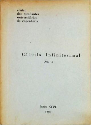 Cálculo Infinitesimal - Área II