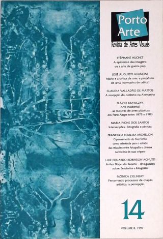Porto Arte, Revista de Artes Visuais (vol. 1, n. 1 junho de 1990)