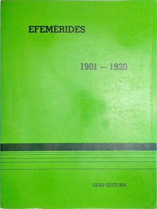 Efemérides 1901-1920
