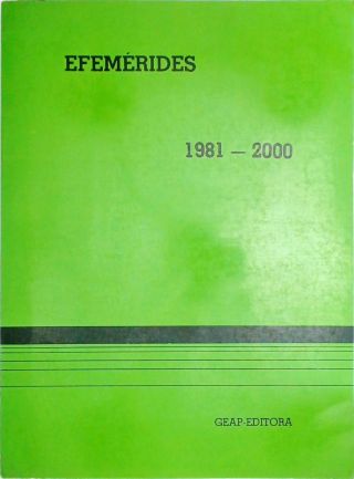 Efemérides 1981-2000