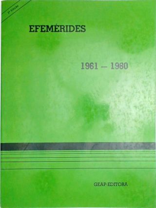 Efemérides 1961-1980