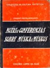 Notas e Conferências Sobre Música e Músicos