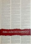 Para além do narrado