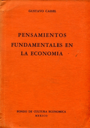 Pensamientos Fundamentales en la Economia