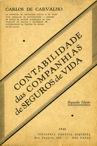 Contabilidade das Companhias de Seguros de Vida