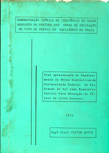 Demostração Teórica da Influência do Valor absoluto do Período das Ondas de Oscilação (... )