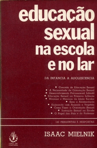 Educação Sexual na Escola e no Lar