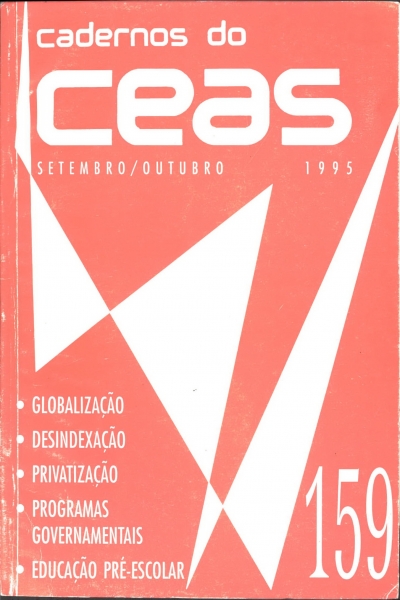 Cadernos do ceas (nº 159)