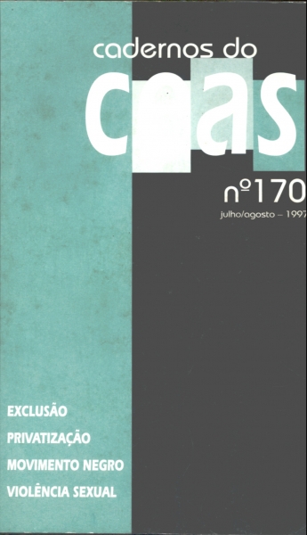 Cadernos do Ceas (Nº 170 - jul/ago de 1997)