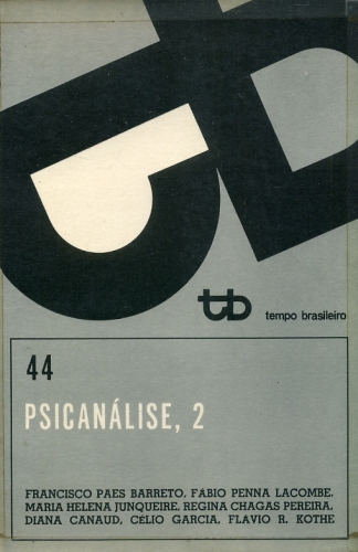 Revista Tempo Brasileiro (Número 44)
