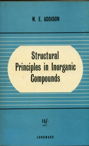 Structural Principles in Inorganic Compounds