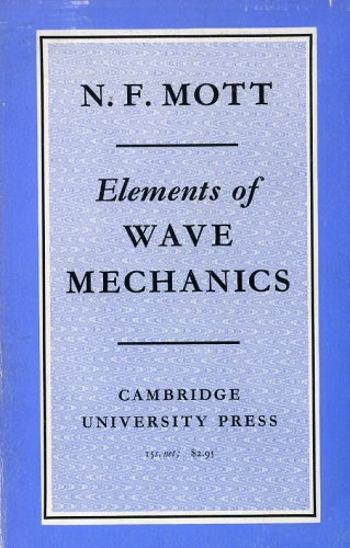 Elements of Wave Mechanics