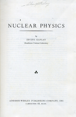 Nuclear Physics