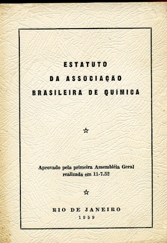Estatuto da Associação Brasileira de Química