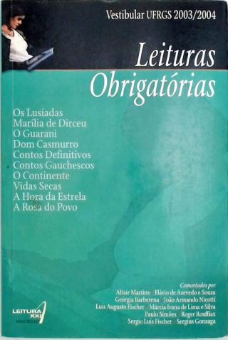 Leituras Obrigatórias Vestibular UFRGS 2003-2004