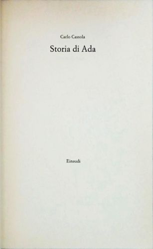 Storia di Ada