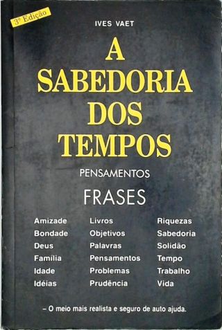 A Sabedoria dos Tempos - Prudência