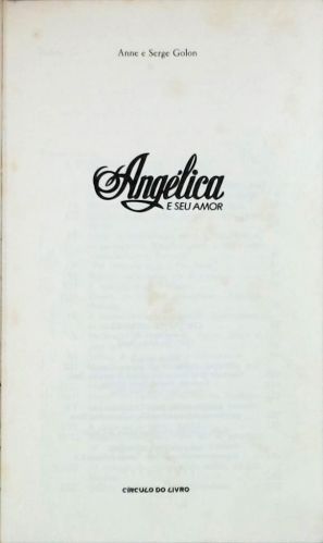 Angélica e seu amor