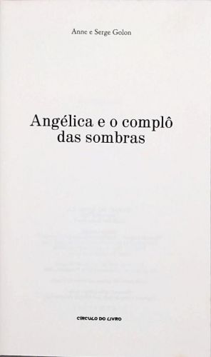 Angélica e o Complô das Sombras