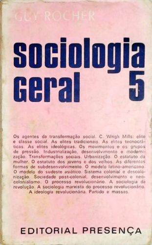 Sociologia Geral 5