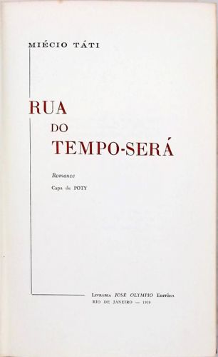 Rua do Tempo-Será