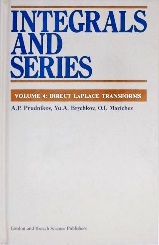 Integrals and Series - Vol. 4