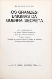 Os Grandes Enigmas da Guerra Secreta