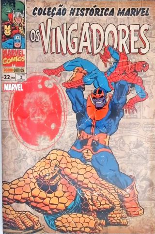 Coleção Histórica Da Marvel Os Vingadores - Vol. 2