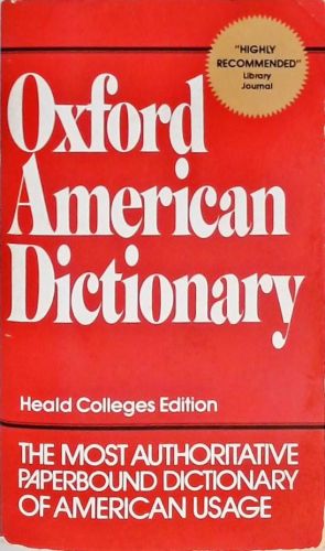 Oxford American Dictionary