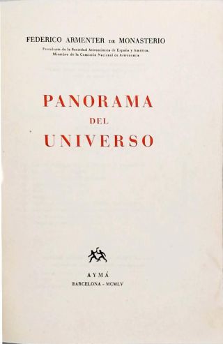 Panorama Del Universo