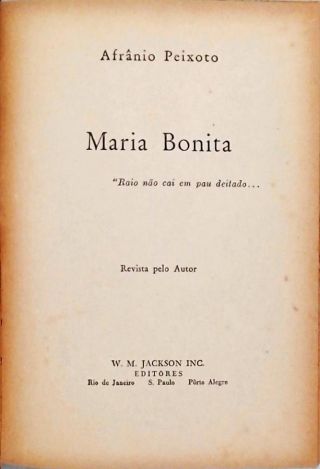 Maria Bonita