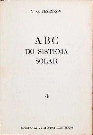 ABC do Sistema Solar