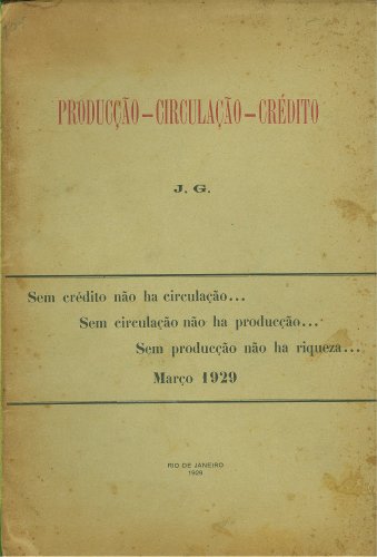 Producção - Circulação - Crédito (Produção)