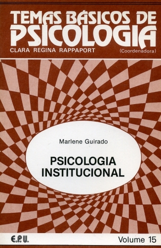 Psicologia Institucional