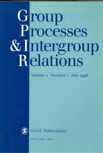 Group Processes & Intergroup Relations (Vol. 1 - Nº1)